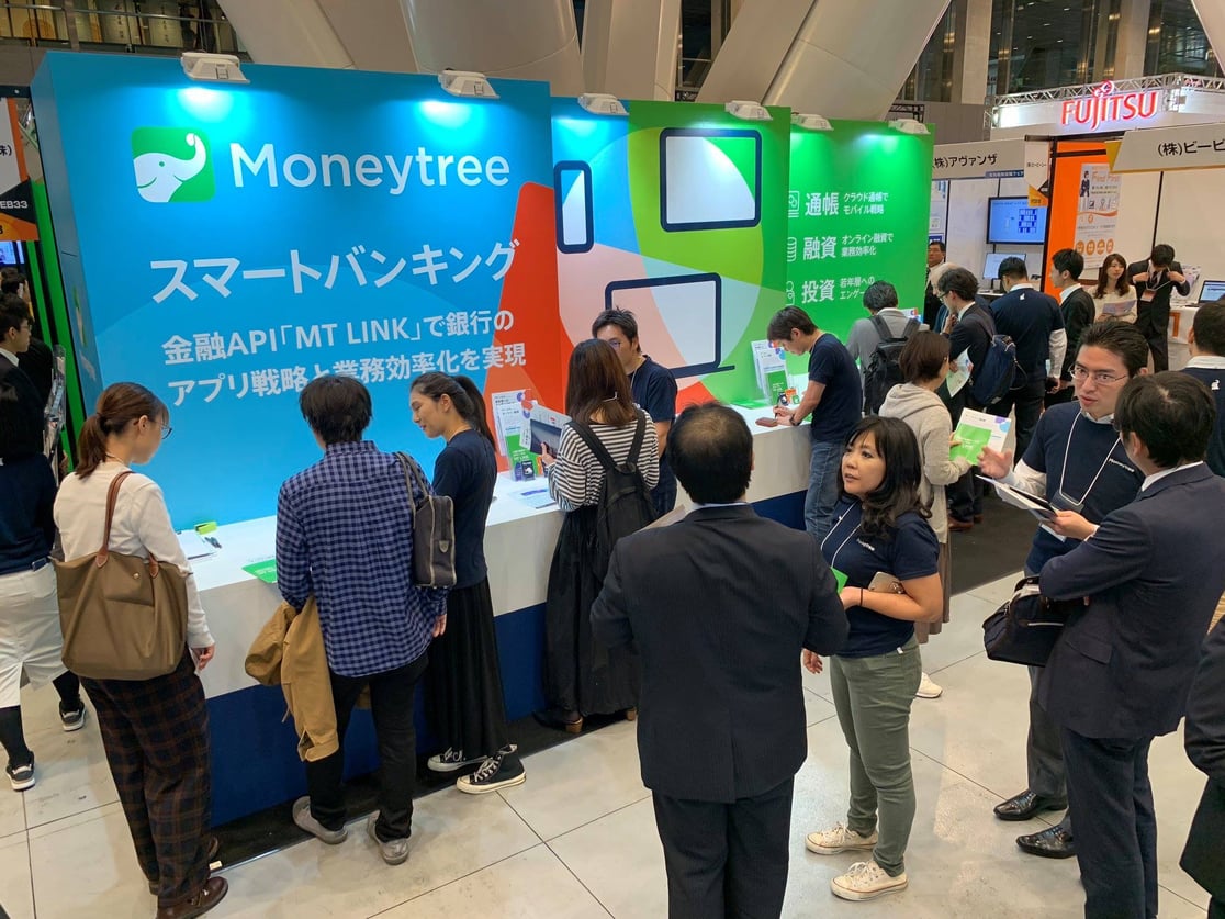FIT Tokyo 2018 Moneytree booth